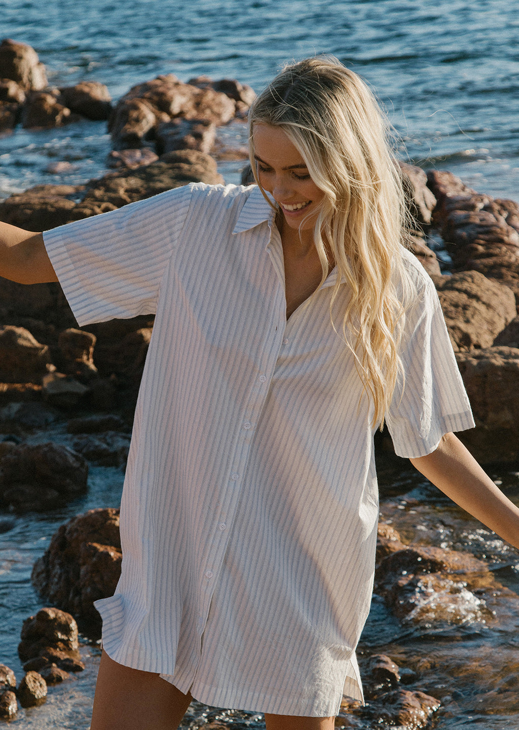 Beach Days Shirt Dress. Titchie. Beach Days Shirt Dress. Titchie.